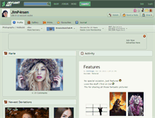 Tablet Screenshot of jimp4nsen.deviantart.com