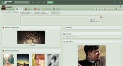 Desktop Screenshot of kv007.deviantart.com