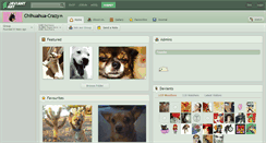 Desktop Screenshot of chihuahua-crazy.deviantart.com