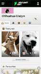 Mobile Screenshot of chihuahua-crazy.deviantart.com