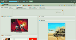Desktop Screenshot of kryvian.deviantart.com