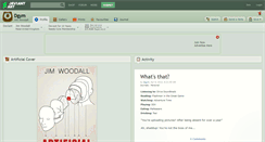 Desktop Screenshot of dgym.deviantart.com