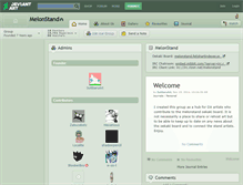 Tablet Screenshot of melonstand.deviantart.com