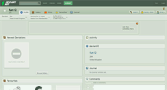 Desktop Screenshot of fun12.deviantart.com