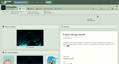 Desktop Screenshot of desmodina.deviantart.com