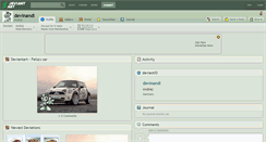 Desktop Screenshot of devinandi.deviantart.com