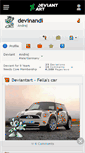 Mobile Screenshot of devinandi.deviantart.com