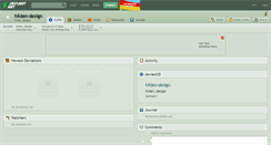 Desktop Screenshot of hilden-design.deviantart.com