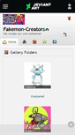 Mobile Screenshot of fakemon-creators.deviantart.com