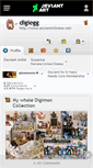 Mobile Screenshot of digiegg.deviantart.com