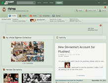 Tablet Screenshot of digiegg.deviantart.com