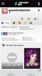 Mobile Screenshot of gracefulrebellion.deviantart.com