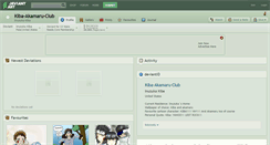 Desktop Screenshot of kiba-akamaru-club.deviantart.com