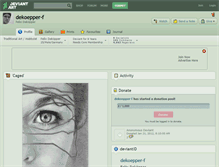 Tablet Screenshot of dekoepper-f.deviantart.com
