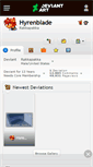 Mobile Screenshot of hyrenblade.deviantart.com