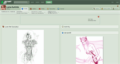 Desktop Screenshot of luna-iluminis.deviantart.com