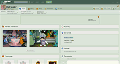 Desktop Screenshot of mathadder.deviantart.com