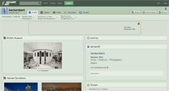 Desktop Screenshot of beckersbert.deviantart.com