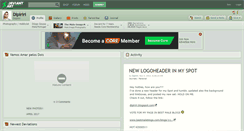 Desktop Screenshot of dipiriri.deviantart.com