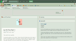 Desktop Screenshot of evil--angel.deviantart.com