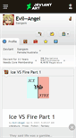Mobile Screenshot of evil--angel.deviantart.com