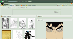 Desktop Screenshot of houdjain.deviantart.com