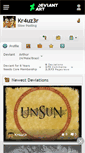 Mobile Screenshot of kr4uz3r.deviantart.com