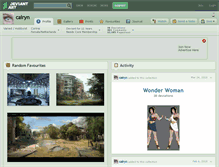 Tablet Screenshot of cairyn.deviantart.com