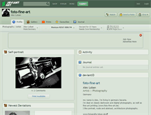 Tablet Screenshot of foto-fine-art.deviantart.com