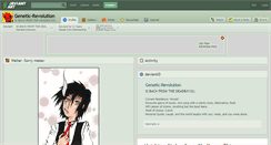 Desktop Screenshot of genetic-revolution.deviantart.com