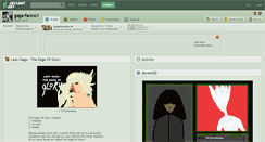 Desktop Screenshot of gaga-fanno1.deviantart.com