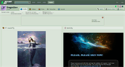 Desktop Screenshot of dragondew.deviantart.com