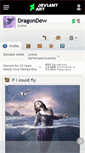 Mobile Screenshot of dragondew.deviantart.com