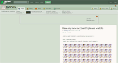 Desktop Screenshot of darkfleira.deviantart.com