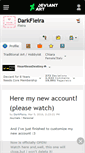 Mobile Screenshot of darkfleira.deviantart.com
