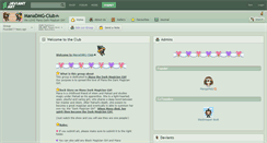 Desktop Screenshot of manadmg-club.deviantart.com