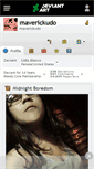 Mobile Screenshot of maverickudo.deviantart.com