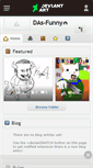 Mobile Screenshot of das-funny.deviantart.com