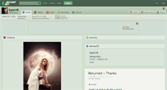 Desktop Screenshot of kynn18.deviantart.com