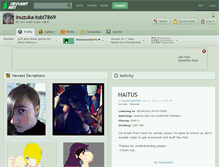 Tablet Screenshot of inuzuka-tobi7869.deviantart.com