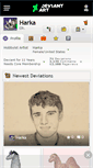Mobile Screenshot of harka.deviantart.com