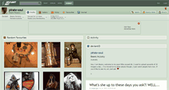 Desktop Screenshot of pirate-soul.deviantart.com