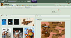 Desktop Screenshot of lysozyme.deviantart.com