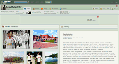 Desktop Screenshot of beautifulsplinter.deviantart.com