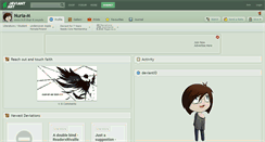 Desktop Screenshot of nuria-m.deviantart.com