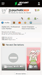 Mobile Screenshot of jj-psychotic.deviantart.com