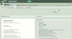 Desktop Screenshot of dragonien.deviantart.com