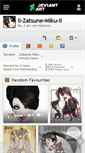 Mobile Screenshot of ll-zatsune-miku-ll.deviantart.com