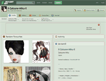 Tablet Screenshot of ll-zatsune-miku-ll.deviantart.com