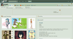 Desktop Screenshot of anyash.deviantart.com